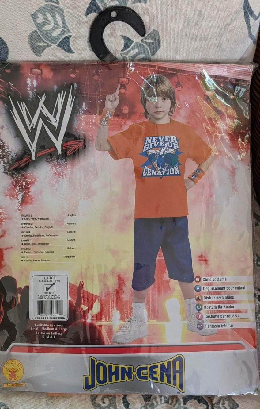 Rubie's John Cena Costume Large (U.S.A. Size 12-14)